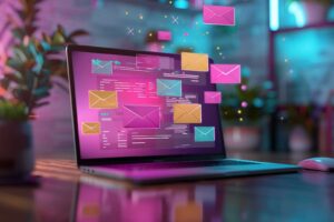 best practices for email campaigns - laptop computer